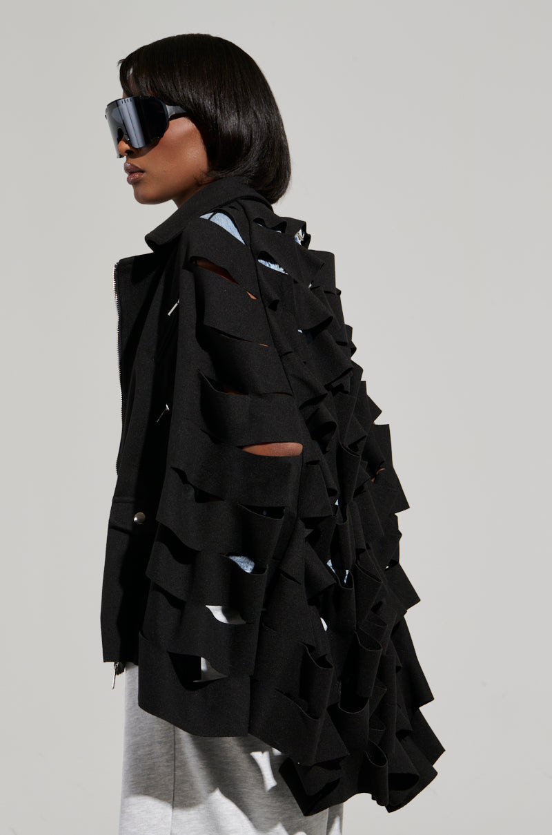 VALLE CUTOUT PONCHO
