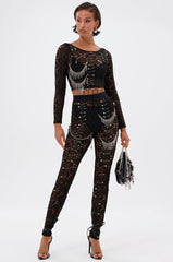 TRY ME LACE LEGGING
