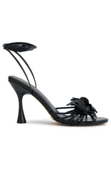 Tempest Wrap Heels Black