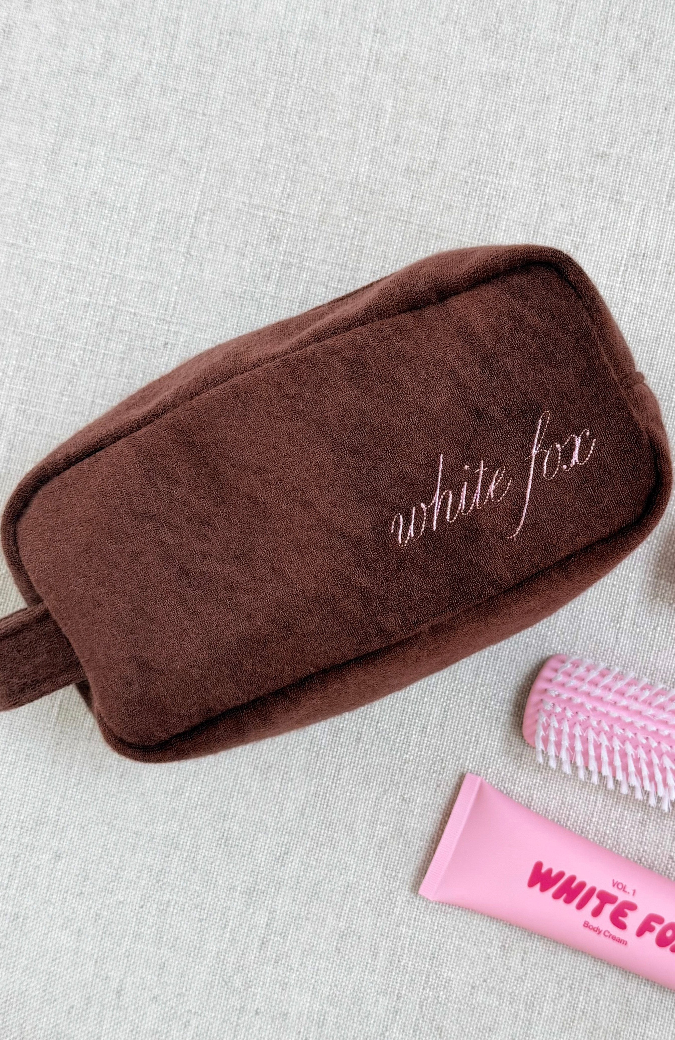 Lillian Cosmetic Bag Chocolate