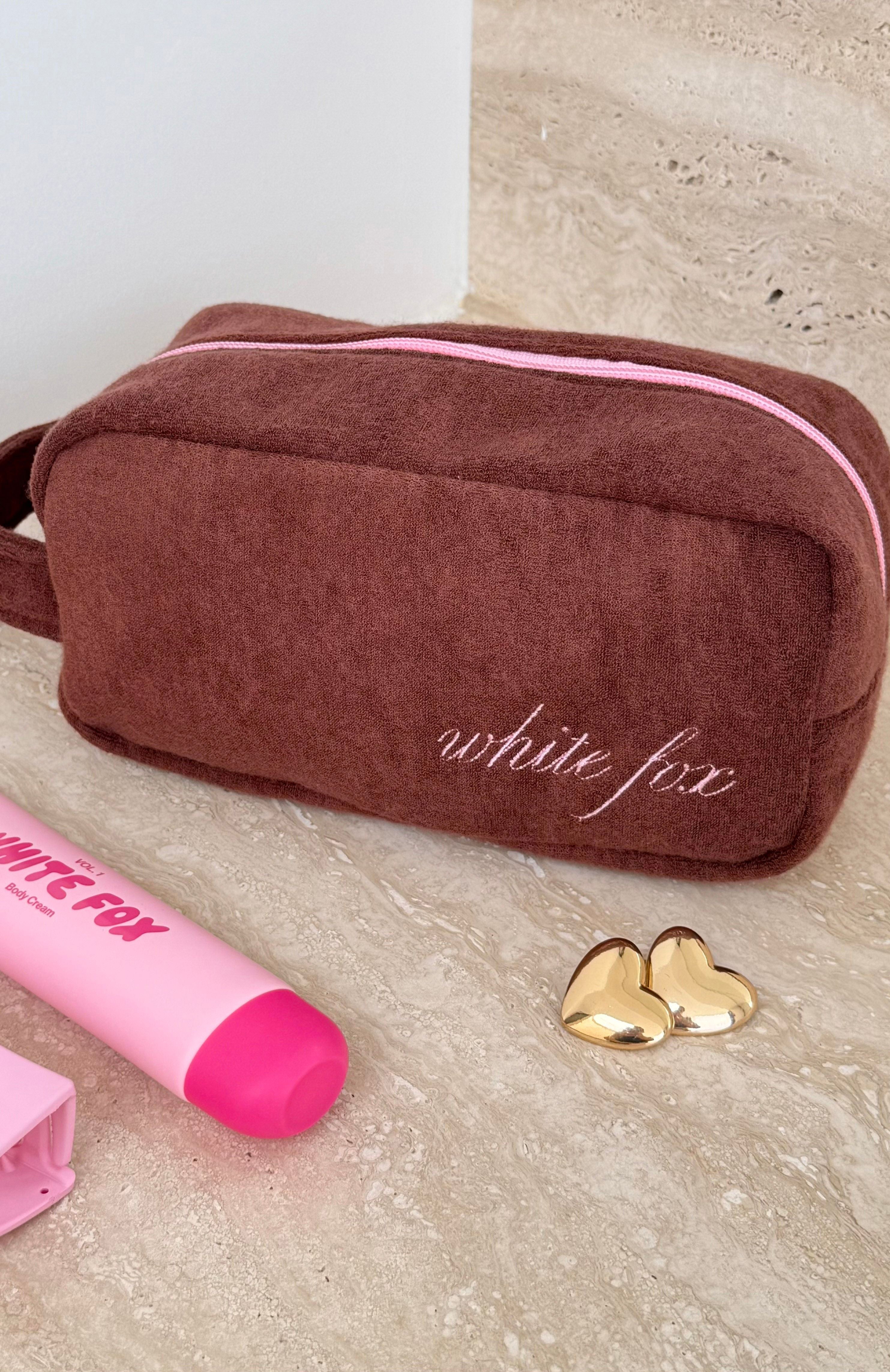 Lillian Cosmetic Bag Chocolate