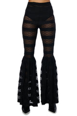 ALL I HAVE LEFT KNIT BELL BOTTOM FLARE PANT