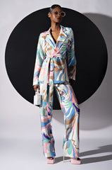 BREE PRINTED BLAZER