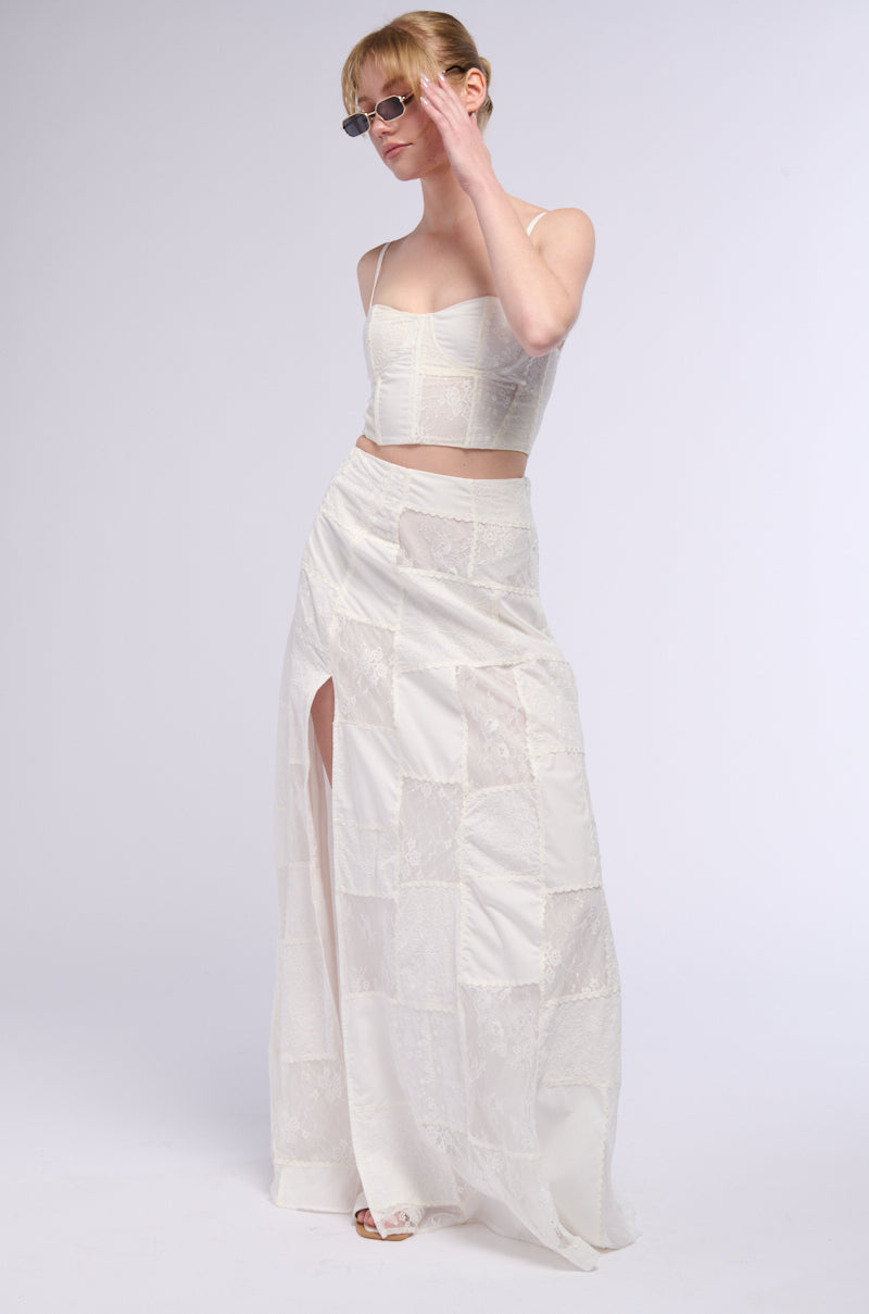AURA PATCHWORK CORSET
