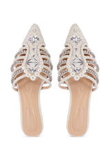 AZALEA WANG ADALINE BONE SLIP ON FLAT