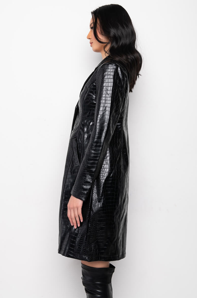 BRONX TALE LONG CROC TRENCH
