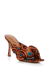 AZALEA WANG GALEN PATTERN DESIGN SANDAL IN MULTI