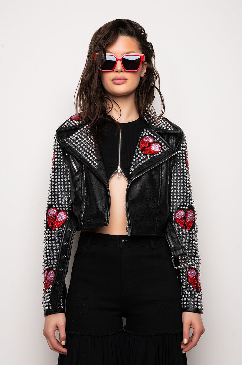 HEART BREAK HOTEL PATCHWORK MOTO