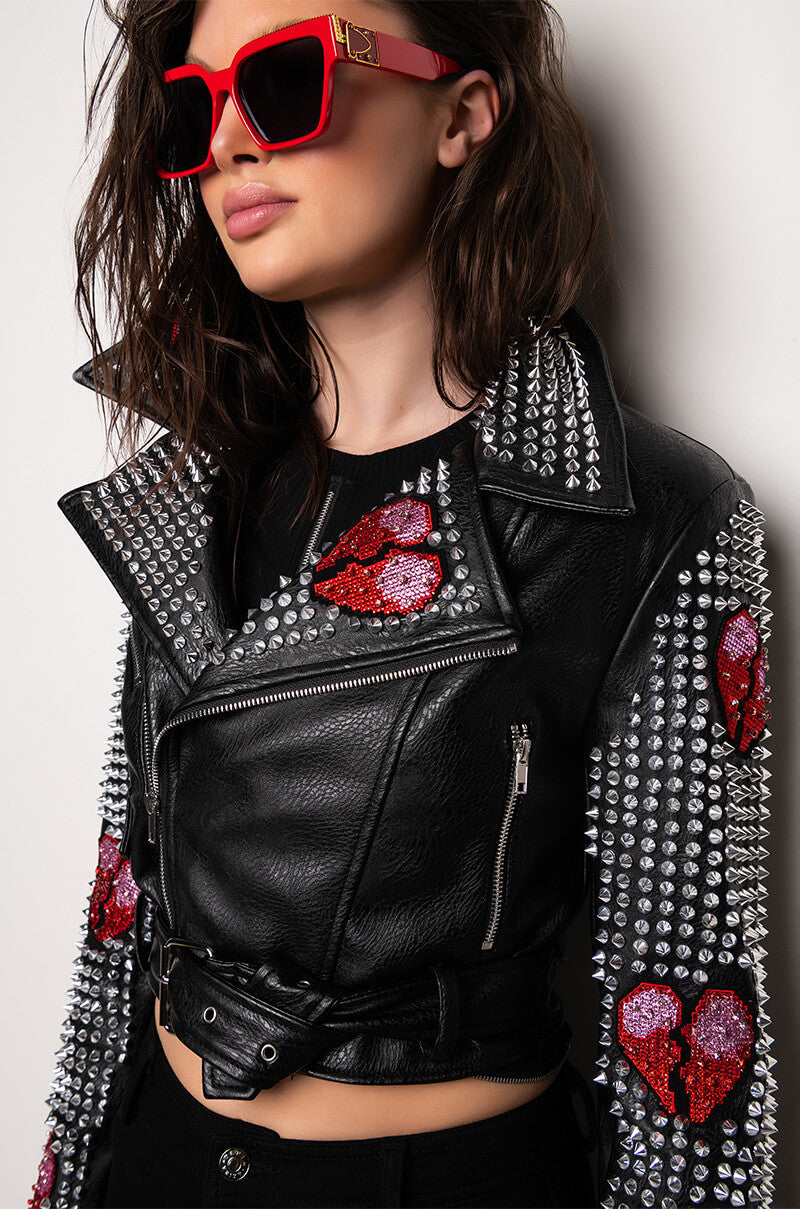 HEART BREAK HOTEL PATCHWORK MOTO