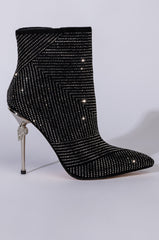 AZALEA WANG KNOCKOUT STILETTO BOOTIE IN BLACK