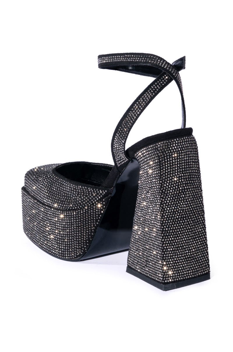 AZALEA WANG NESSA EMBELLISHED PUMP IN BLACK