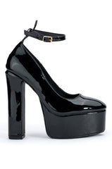 AZALEA WANG LUCIANA SEXY PUMP IN BLACK