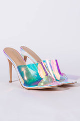 AZALEA WANG ON MY MIND STILETTO SANDAL IN MERMAID