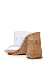 AZALEA WANG RANA CHUNKY PUMP IN TAN