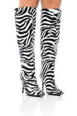 AZALEA WANG SCHROETER STILETTO BOOT IN BLACK