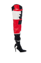 AZALEA WANG SEELEY MULTI THIGH HIGH BOOT