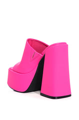 AZALEA WANG SHEBA CHUNKY MULE IN PINK