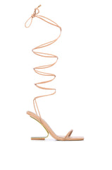AZALEA WANG FERNANDA SWOOP HEEL SANDAL