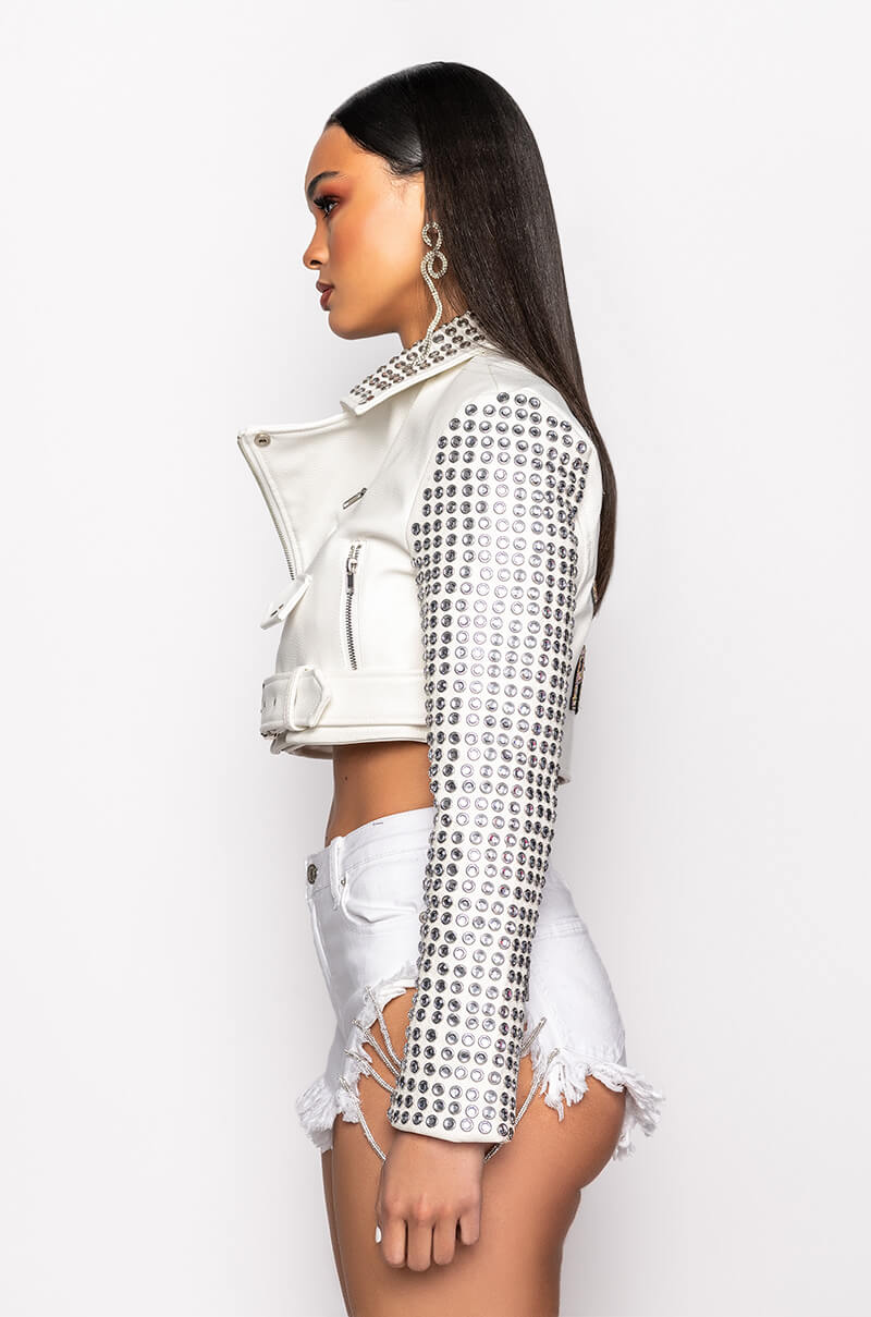 TIL DEATH DO WE PART MOTO JACKET