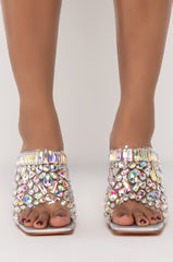 AZALEA WANG UP ALL NIGHT STILETTO SANDAL IN MULTI