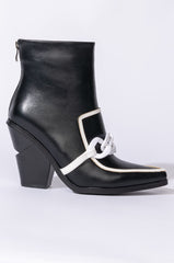 AZALEA WANG WITH OR WITHOUT YOU CHUNKY BOOTIE IN BLACK WHITE