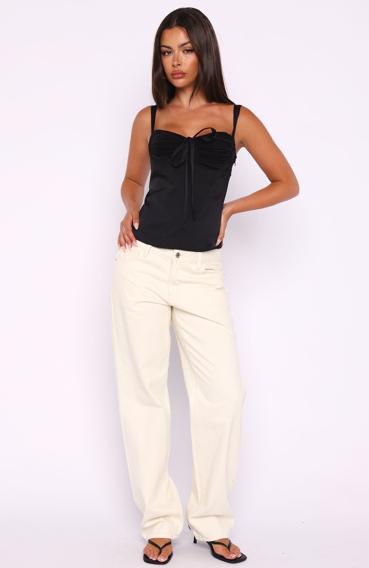 Blushing Belle Top Black