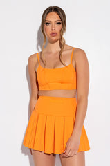 BASIC LUX PLEATED TENNIS SKIRT