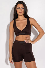 BASIC LUXE MOCHA BRALETTE