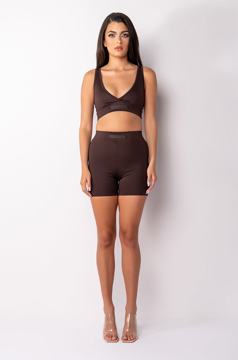 BASIC LUXE MOCHA BRALETTE