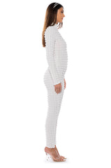 BEAT THE ODDS TEXTURED CATSUIT