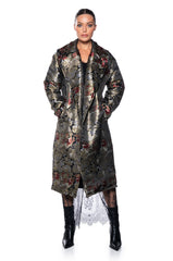 PEOPLE CHOICE BROCADE WINTER COAT
