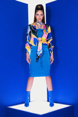 BEST GUEST SATIN MIDI DRESS