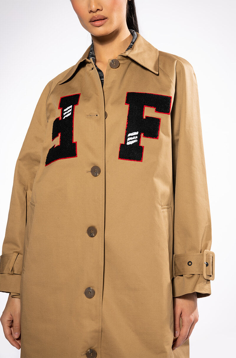 BEST IN CLASS PATCHWORK TRENCH COAT