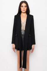 THE SALT LINE LONG LAPEL BLAZER