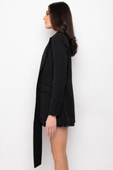 THE SALT LINE LONG LAPEL BLAZER