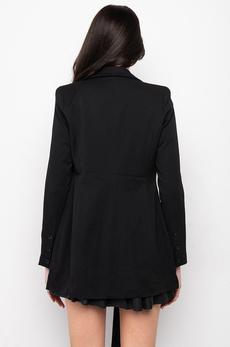 THE SALT LINE LONG LAPEL BLAZER