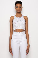 BIDI BIDI BOM BOM EMBELLISHED TANK