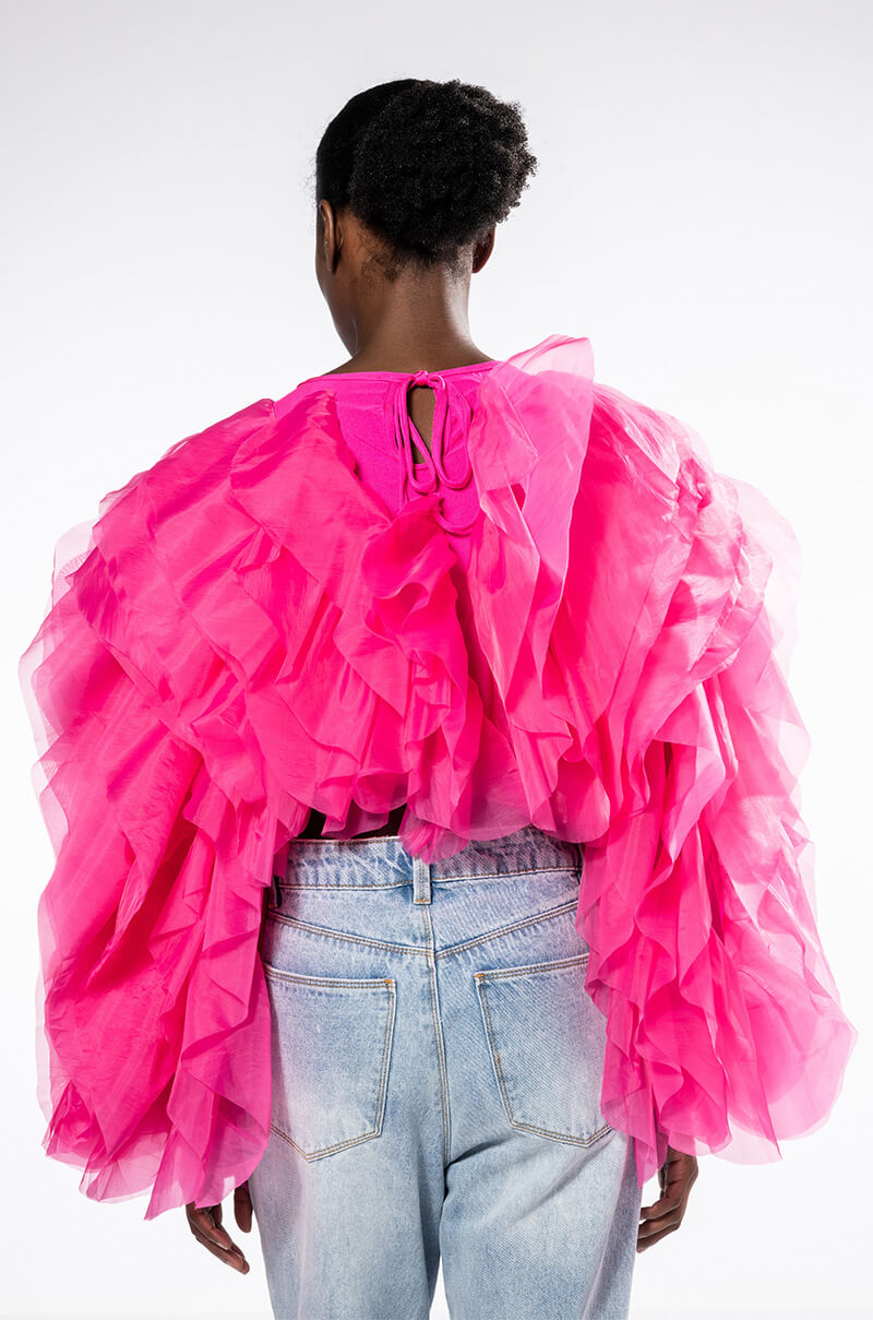 BIG MOMENT LONG SLEEVE BLOUSE