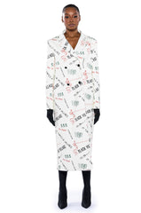 BLACK VILLAGE FOUNDATION LOGO PU TRENCH