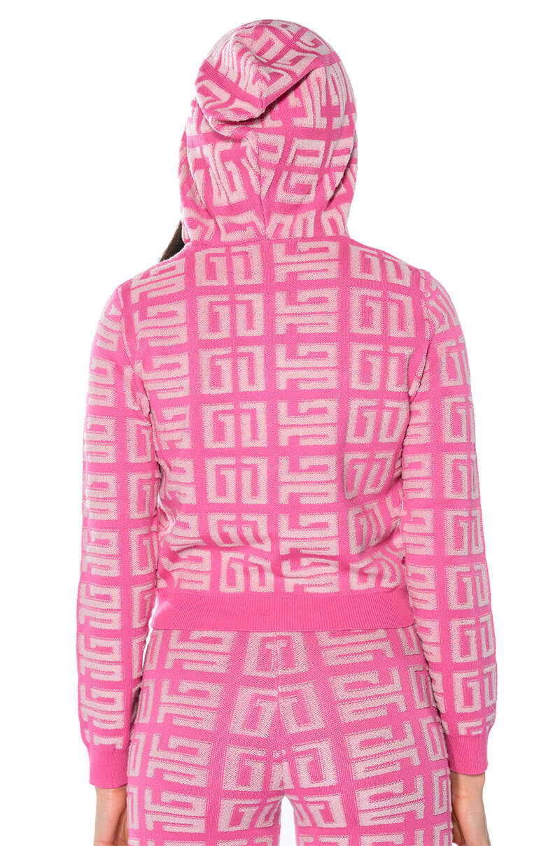 BLOWN AWAY ZIP UP SWEATER