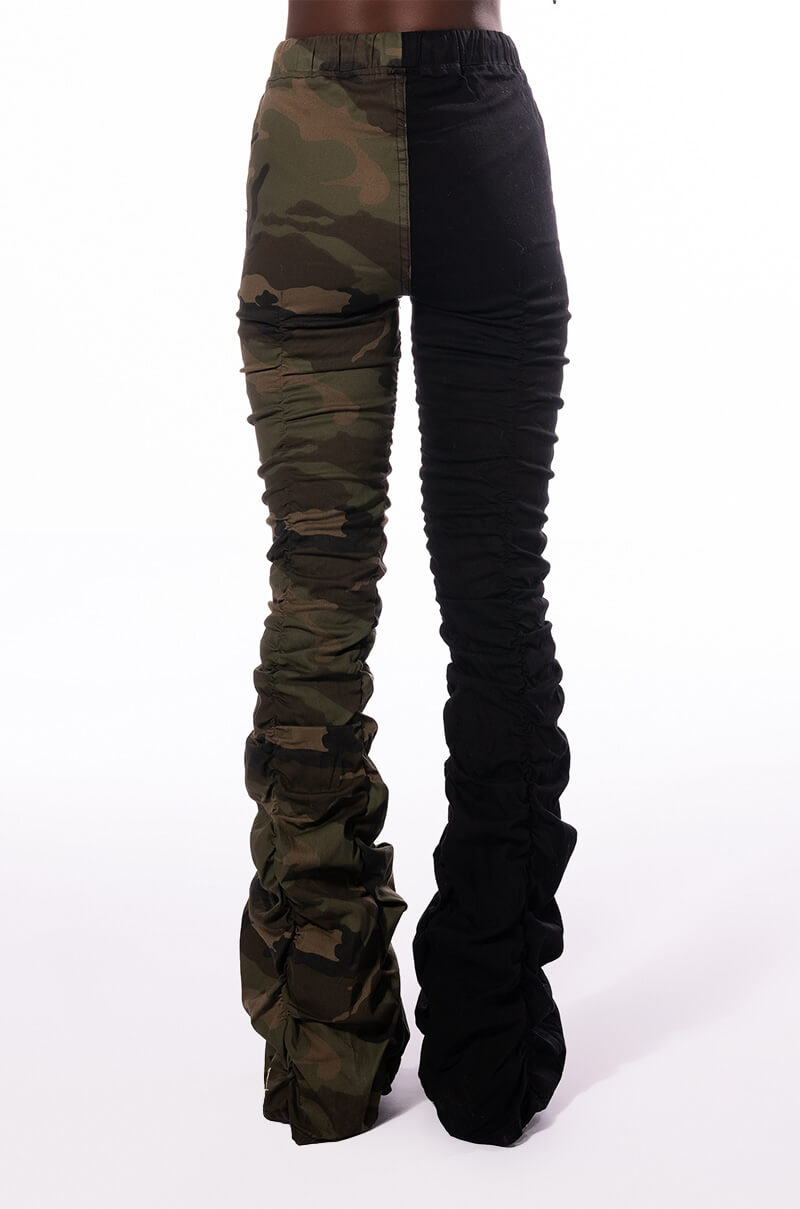 BODY IS THE BEST CINCHED CAMO JOGGER