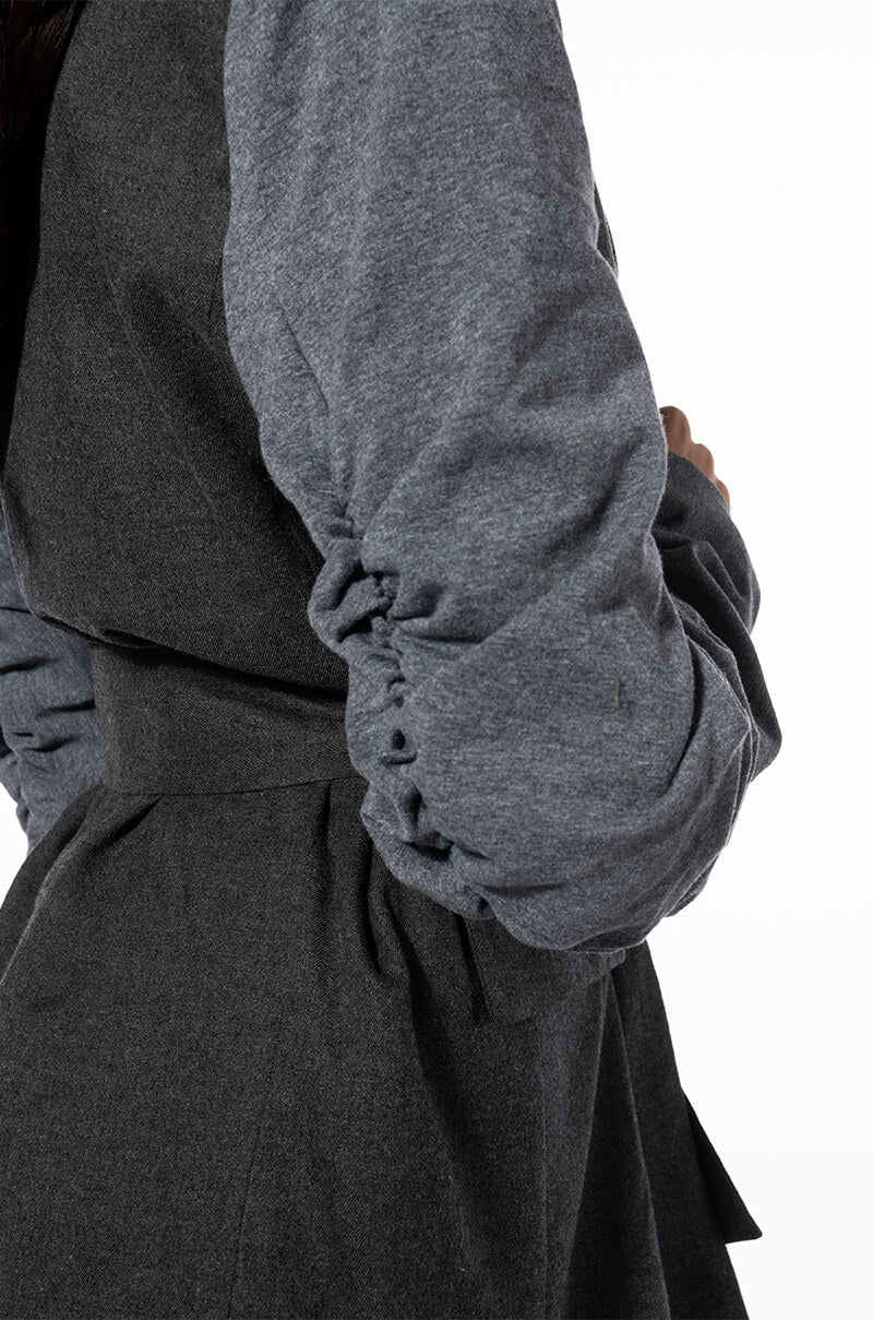 SWEATSHIRT SLEEVE BLAZER