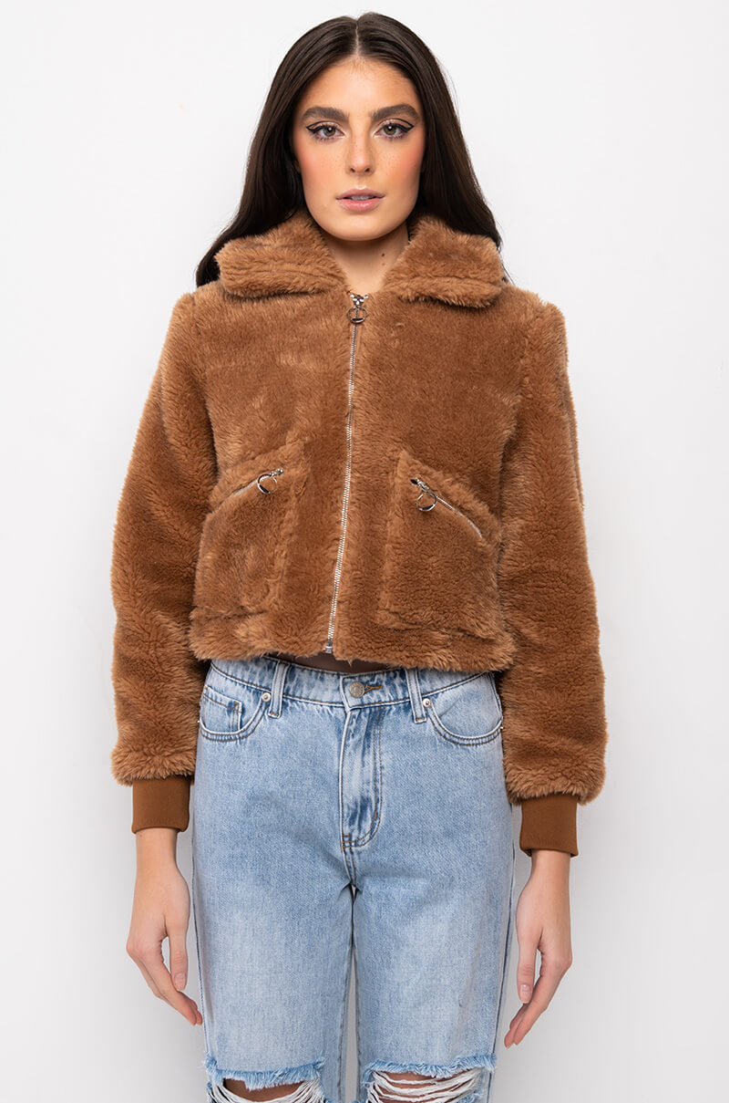 BOXUM TEDDY BOMBER JACKET