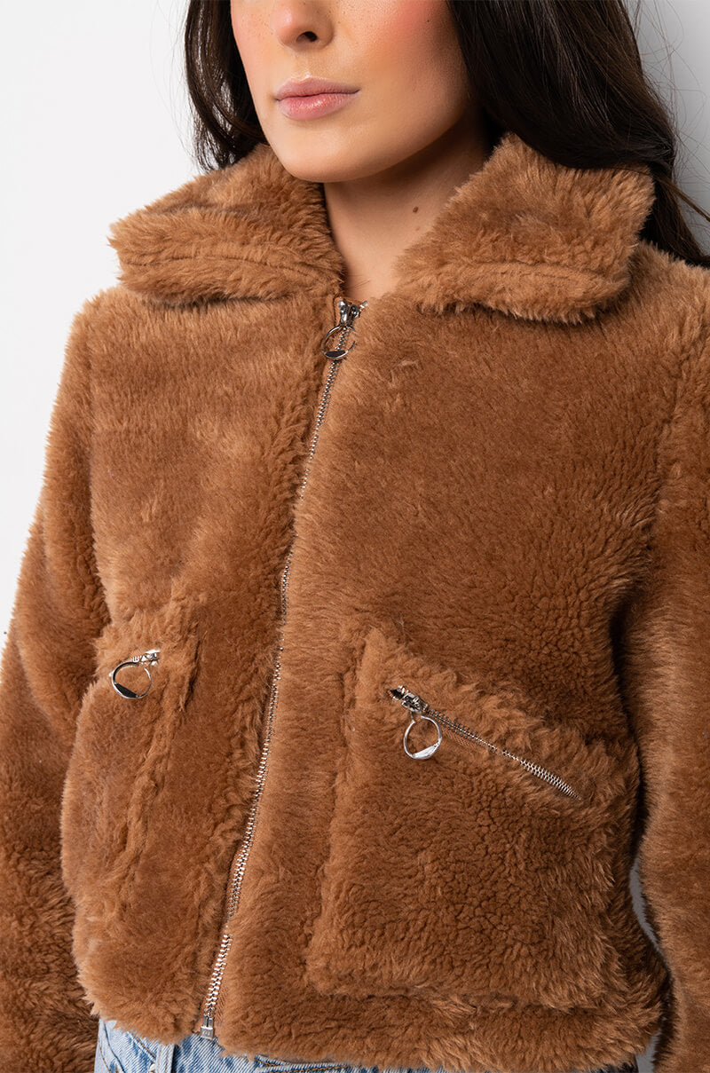 BOXUM TEDDY BOMBER JACKET