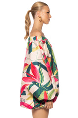 NOBODYS BUSINESS NYLON MIDI DRESS