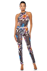 BUTTERFLY TEARS MESH LEGGING