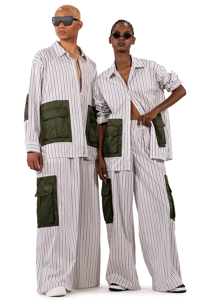 CALLIE CARGO WIDE LEG PANT