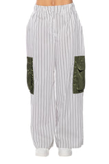 CALLIE CARGO WIDE LEG PANT