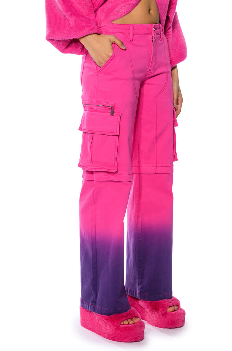 CANDY DREAMS RELAXED CARGO JEANS