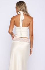 Good Feels Halter Top Cream
